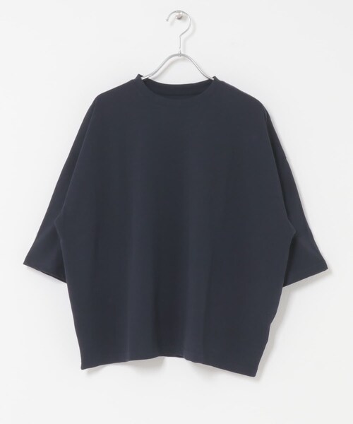 かぐれ（カグレ）の「ワイドTシャツ（Tシャツ/カットソー・レディース・OFF/NAVY/YEL BEIGE・Free）」の17枚目の写真