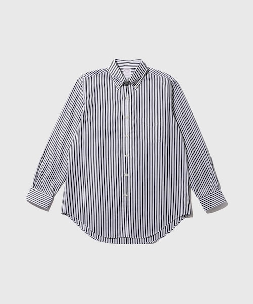 ADAM ET ROPE'(アダムエロペ)の「《別注》【Brooks Brothers/ブルックス ブラザーズ】EX NOIR STRIPE BD SHIRTS(シャツ/ブラウス・メンズ・ブラック系・L/M/S)」の3枚目の写真