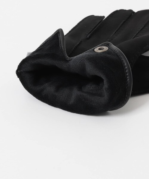 URBAN RESEARCH（アーバンリサーチ）の「ラムスウェードレザーグローブ（ベルト・メンズ・BLACK/BROWN・Free）」の16枚目の写真