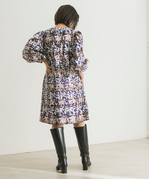 URBAN RESEARCH（アーバンリサーチ）の「アートチェック柄チュニックワンピース（チュニック・レディース・BROWN系/BLACK系・FREE）」の15枚目の写真