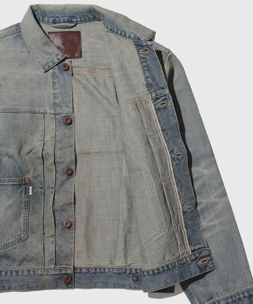 ADAM ET ROPE'(アダムエロペ)の「【SUGARHILL/シュガーヒル】FADED MODERN DENIM JACKET(デニムジャケット・メンズ・ブルー系・2/3)」の11枚目の写真