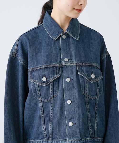 かぐれ（カグレ）の「HARi　WIDE SLEEVE DENIM JACKET（デニムジャケット・レディース・USED・2）」の13枚目の写真
