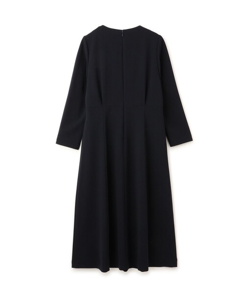 ROPE'（ロペ）の「トリアセダブルクロス セミフレアーワンピース/イージーケア・セットアップ対応・26SS（ワンピース・レディース・ベージュ/ネイビー・36/38/40）」の20枚目の写真