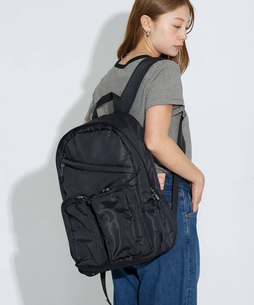 URBAN RESEARCH Sonny Label（アーバンリサーチサニーレーベル）の「グログランユースフルリュック（バックパック/リュック・レディース・エクリュ/ブラック・one）」の17枚目の写真