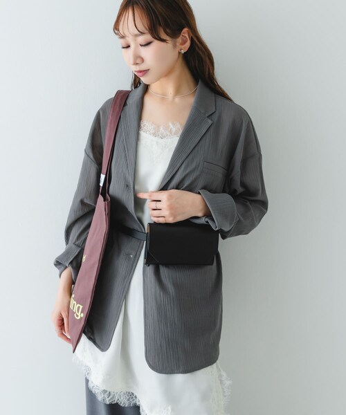 RODE SKO（ロデスコ）の「ウエストポーチベルトバッグ（ボディバッグ/ウエストポーチ・レディース・BLACK/CAMEL/OFF・One）」の18枚目の写真