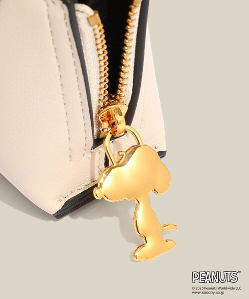 ROPE'（ロペ）の「【WEB限定/一部店舗限定】【E'POR×PEANUTS】別注 Y BAG Pico（ハンドバッグ・レディース・ブラック/オフホワイト/レッド・F）」の12枚目の写真