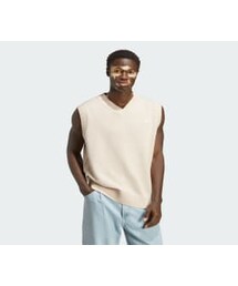 adidas（アディダス）の「プレミアム エッセンシャルズ ニットベスト（トップス）」
