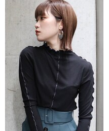 MURUA | ポイントカラーメロートップス(Tシャツ/カットソー)