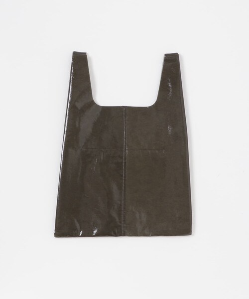 かぐれ（カグレ）の「TIDI DAY AND AUGUST　PVC TOTE S（トートバッグ・レディース・BROWN/BLACK・FREE）」の10枚目の写真