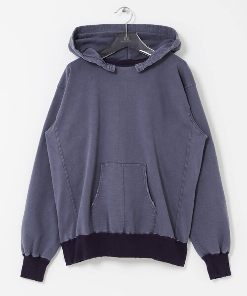 URBAN RESEARCH(アーバンリサーチ)の「NEXUSVII. DAMAGED 2TONE AFTER HOODY(パーカー・メンズ・FADE NAVY/FADE BLACK・M/L)」の17枚目の写真