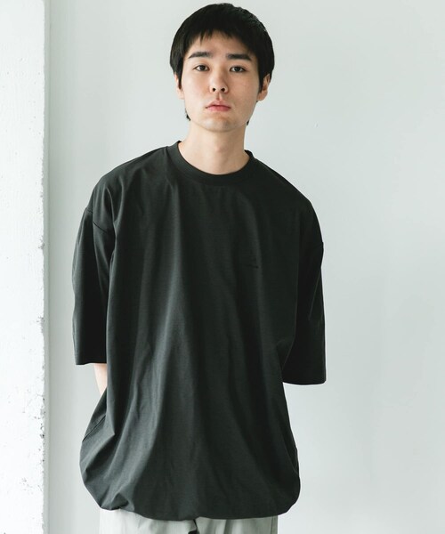 URBAN RESEARCH DOORS(アーバンリサーチドアーズ)の「『別注』Snow Peak Apparel×DOORS WA/AC DRAWSTRING T-SHIRTS(Tシャツ/カットソー・メンズ・WHITE/CHARCOAL/BROWN/FOLIAGE・M/L/XL)」の18枚目の写真