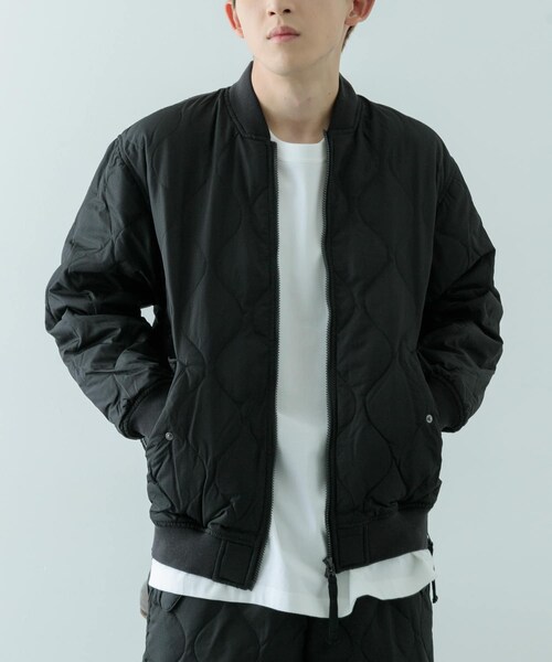 ITEMS URBANRESEARCH（アイテムズ アーバンリサーチ）の「TAION　Military MA-1 Down Jacket（その他アウター・メンズ・MULTI/BLK/OLV・M/L/XL）」の11枚目の写真