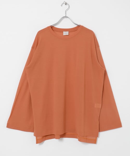 THE GOODLAND MARKET（ザグッドランドマーケット）の「nakes　Cooling Cotton Big T-shirts（Tシャツ/カットソー・レディース・Clear/Acerola/Blue・0）」の3枚目の写真