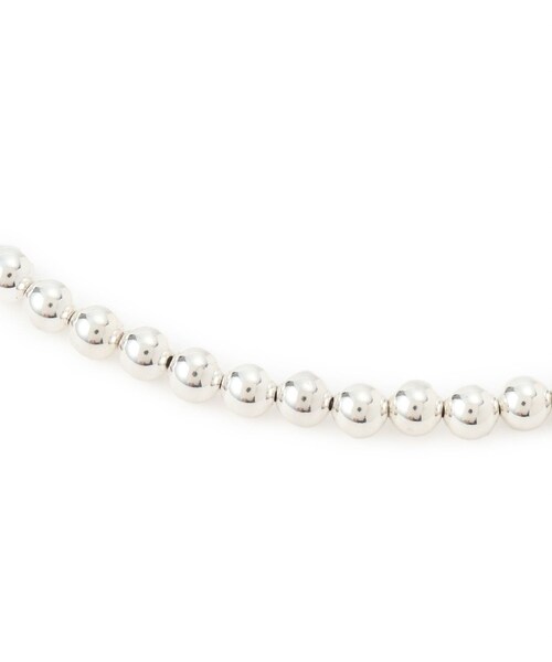 ADAM ET ROPE'(アダムエロペ)の「【J'aDoRe・店舗限定】【ERICKA NICOLAS BEGAY】ナバホパールネックレス5mm/60cm(ネックレス・レディース・シルバー・F)」の10枚目の写真