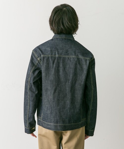 URBAN RESEARCH DOORS（アーバンリサーチドアーズ）の「SASSAFRAS　Gardener Jacket（デニムジャケット・メンズ・Indigo・S/M/L）」の5枚目の写真