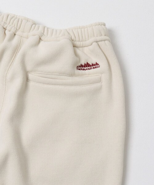 URBAN RESEARCH(アーバンリサーチ)の「『別注』THOUSAND MILE×URBAN RESEARCH KNIT FREECE LONG PANTS(その他パンツ・レディース・OFF WHITE/BORDEAUX/BLACK・M/L)」の16枚目の写真