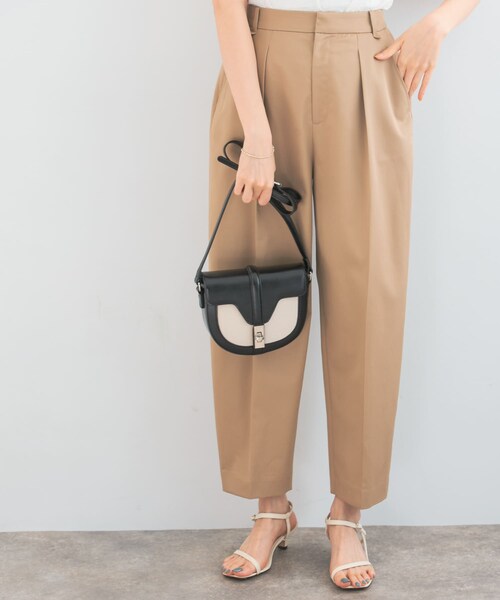 URBAN RESEARCH ROSSO（アーバンリサーチロッソ）の「キャンバスコンビショルダーバッグ（ショルダーバッグ・レディース・OFFWHITE/D/BROWN/BLACK・-）」の21枚目の写真