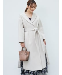 MERCURYDUO | ショールカラーロングコート(チェスターコート)