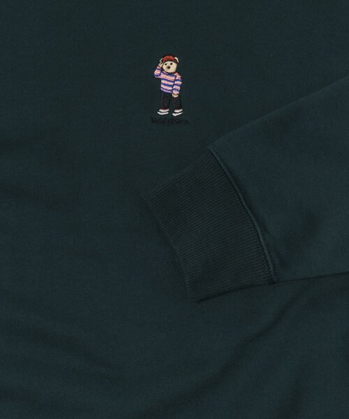 ITEMS URBANRESEARCH（アイテムズ アーバンリサーチ）の「TeddyBear ワンポイント スウェット（スウェット・メンズ・OML/BGD/GRN/NVY・M/L）」の20枚目の写真