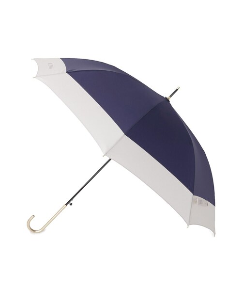 ROPE' PICNIC（ロペピクニック）の「【Wpc.】切り継ぎプレーン長傘/晴雨兼用・UVカット（長傘・レディース・ネイビー系/ピンク・F）」の4枚目の写真