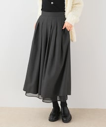 URBAN RESEARCH ROSSO | F by ROSSO　ツイードライクフレアスカート(スカート)