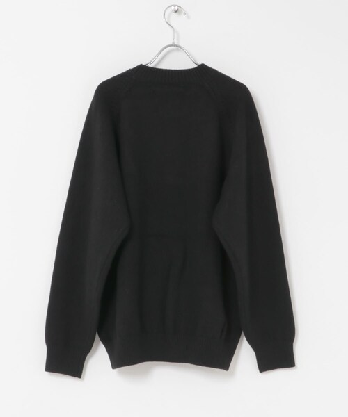 URBAN RESEARCH DOORS（アーバンリサーチドアーズ）の「YOKO SAKAMOTO　RAGLAN CREW NECK KNIT（ニット/セーター・メンズ・BLACK/BLK/GRY/CHARCOAL/BROWN・M/L）」の9枚目の写真