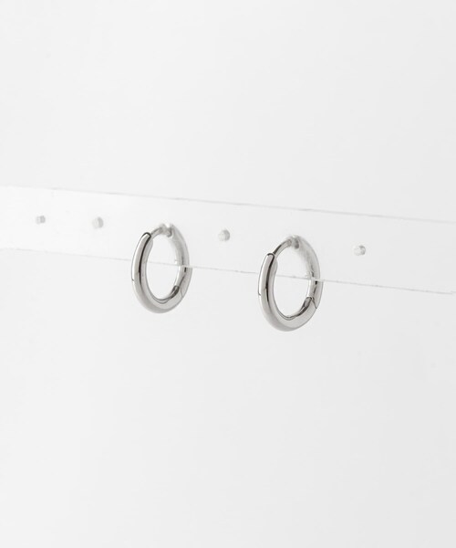 URBAN RESEARCH（アーバンリサーチ）の「TOM WOOD　Classic Hoops Small（ピアス（両耳用）・メンズ・S925・One）」の2枚目の写真