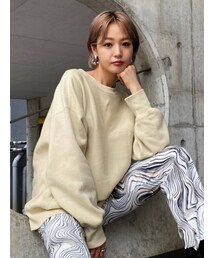 Champion | 【EMODA×CHAMPION】オーバールーズプルオーバー(スウェット)