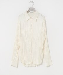 URBAN RESEARCH | Studio Doe SATIN PLEATED SHIRTS(シャツ/ブラウス)