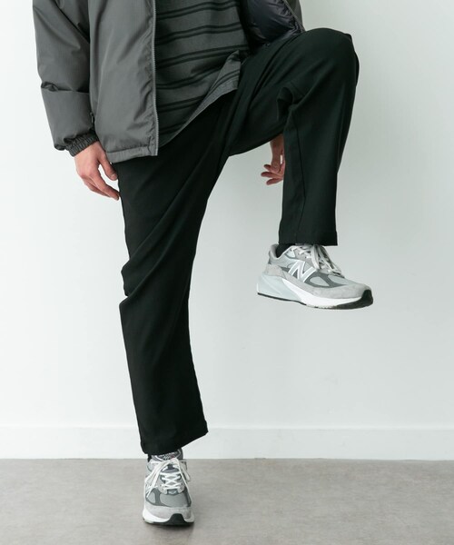 URBAN RESEARCH Sonny Label（アーバンリサーチサニーレーベル）の「裏起毛スリムイージーテーパードパンツ（その他パンツ・メンズ・ブラック/チャコール・S/M/L）」の6枚目の写真