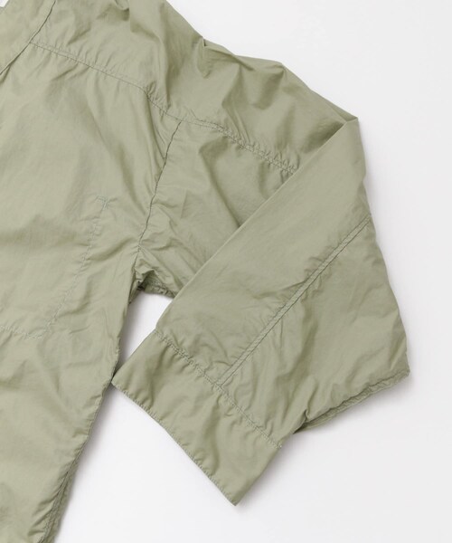 URBAN RESEARCH（アーバンリサーチ）の「コーティングタイプライターレイバーシャツ∴（ミリタリージャケット・メンズ・KHAKI/CHARCOAL・S/M/L）」の20枚目の写真