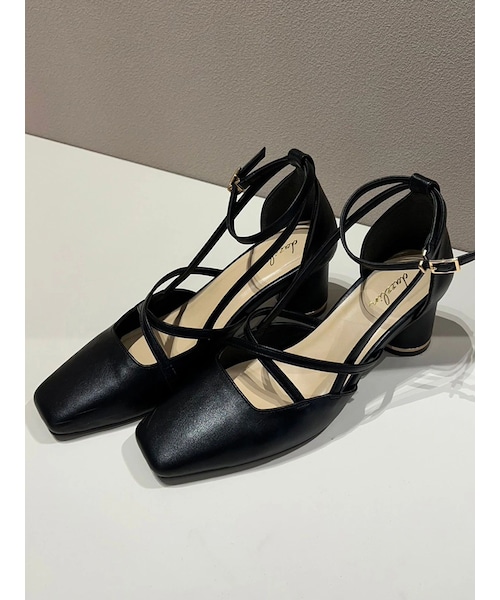 dazzlin（ダズリン）の「アートストラップサンダル（サンダル・レディース・アイボリー/ブラック・M/L）」の9枚目の写真