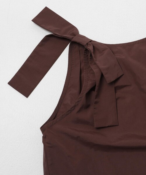 SENSE OF PLACE by URBAN RESEARCH(センスオブプレイスバイアーバンリサーチ)の「ショルダーリボンブラウス(シャツ/ブラウス・レディース・BLACK/BROWN/BEIGE・One)」の20枚目の写真