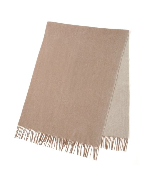 ROPE'（ロペ）の「ラムウールリバーシブルストール（ストール/ショール・レディース・チャコール/ベージュ・F）」の22枚目の写真