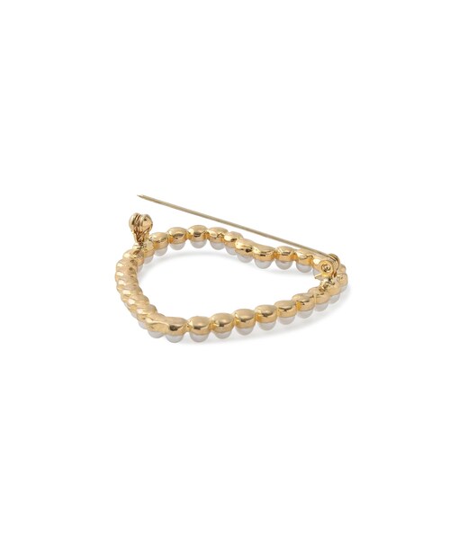 ROPE' PICNIC(ロペピクニック)の「モチーフブローチ(ブローチ/コサージュ・レディース・キナリ/ゴールド/ゴールド系・F)」の7枚目の写真