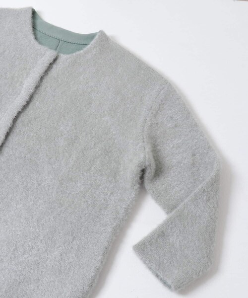 ITEMS URBANRESEARCH（アイテムズ アーバンリサーチ）の「ダブルフェイスミドルカーディガン（テーラードジャケット・レディース・L.BLU/NVY/BRN・Free）」の11枚目の写真