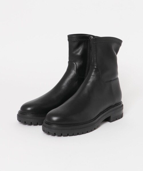 URBAN RESEARCH ROSSO（アーバンリサーチロッソ）の「Mollini　ストレッチショートブーツ（ブーツ・レディース・BLACK・36/37/38/39）」の4枚目の写真