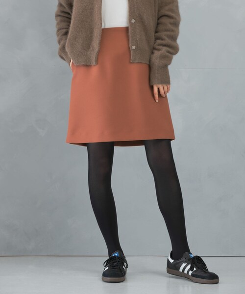 URBAN RESEARCH ROSSO（アーバンリサーチロッソ）の「バックファスナーミニスカート（スカート・レディース・black/browncheck/terracotta・36/38）」の13枚目の写真