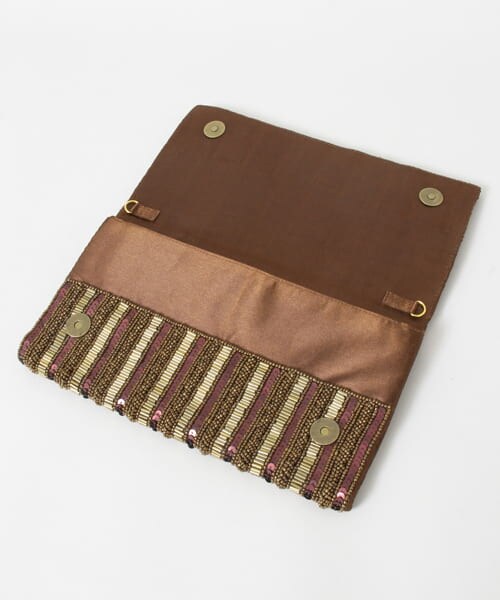 URBAN RESEARCH DOORS(アーバンリサーチドアーズ)の「CLUTCH BAG(クラッチバッグ・レディース・BROWN・FREE)」の7枚目の写真