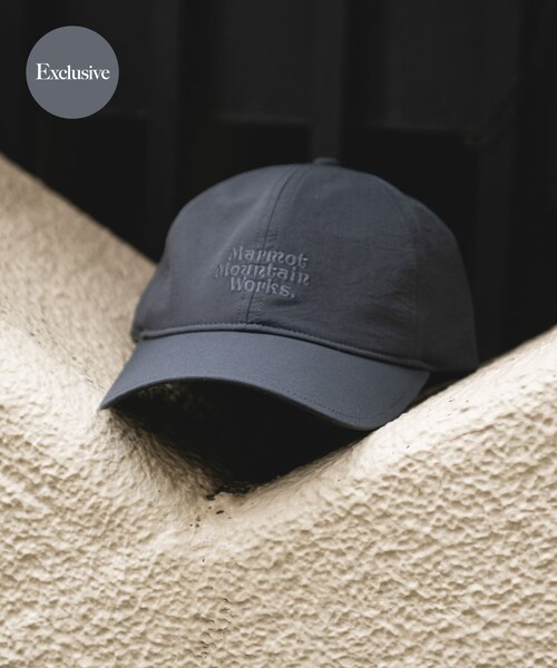 URBAN RESEARCH DOORS(アーバンリサーチドアーズ)の「『別注』Marmot×DOORS DOT AIR CAP(キャップ・メンズ・INK BLACK/BLUE GRAY/KHAKI・Free)」の1枚目の写真
