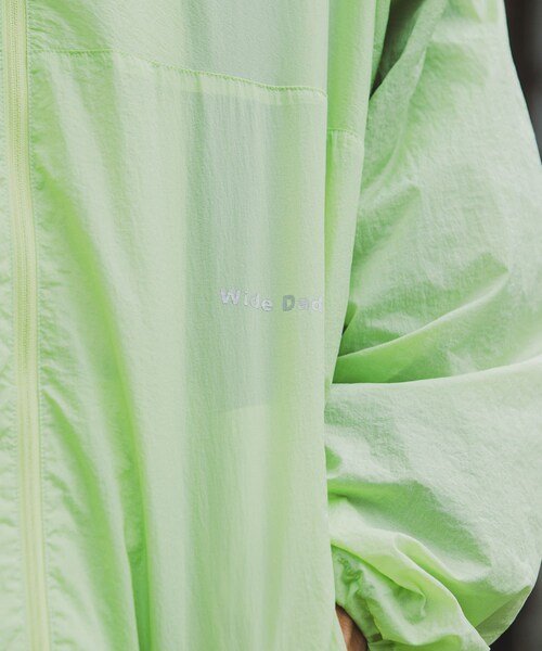 Wide Dad(ワイドダッド)の「Wide Dad DAD LIGHT PARKA(ブルゾン・メンズ・BLACK/LIME・1/2)」の19枚目の写真