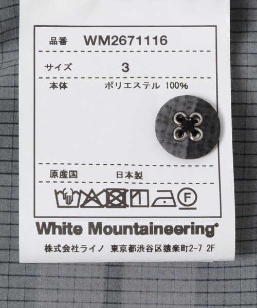 EKAL(エカル)の「White Mountaineering MADRAS CHECK OC SHIRTS(シャツ/ブラウス・メンズ・BLACK/ORANGE/PINK・2/3)」の11枚目の写真