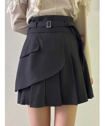 dazzlin | レイヤードプリーツミニスカート(スカート)