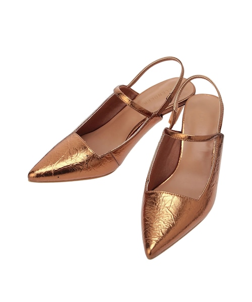 ELENDEEK（エレンディーク）の「POINTED TOE MULE（パンプス・レディース・ブラック/シルバー/ブロンズ・37/38）」の22枚目の写真