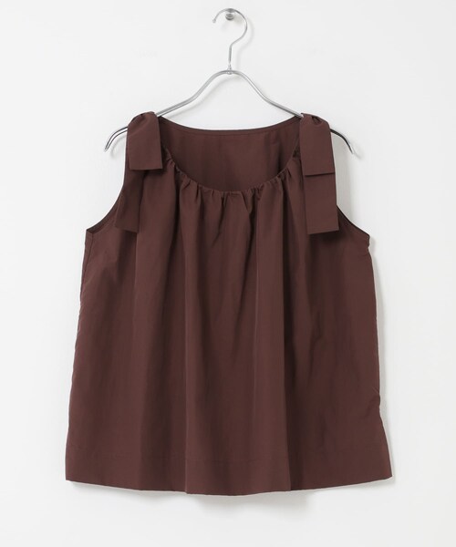 SENSE OF PLACE by URBAN RESEARCH(センスオブプレイスバイアーバンリサーチ)の「ショルダーリボンブラウス(シャツ/ブラウス・レディース・BLACK/BROWN/BEIGE・One)」の19枚目の写真