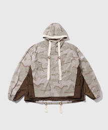 ADAM ET ROPE' | 【elephant TRIBAL fabrics】ANORAK MOUNTAIN JKT(マウンテンパーカー)