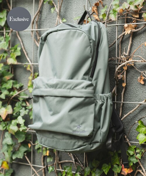 URBAN RESEARCH DOORS（アーバンリサーチドアーズ）の「『別注』Snow Peak Apparel×DOORS　Everyday Use Backpack（バックパック/リュック・メンズ・Black/Olive/Grey・one）」の2枚目の写真
