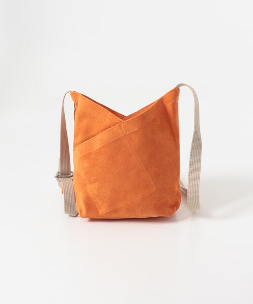 EKAL（エカル）の「HOBO　AZUMA SHOULDER BAG S PS（ショルダーバッグ・メンズ・DK.BROWN/ORANGE・one）」の2枚目の写真