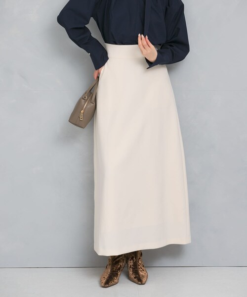 URBAN RESEARCH ROSSO（アーバンリサーチロッソ）の「ロングAラインスカート（スカート・レディース・black/off/blue・36/38）」の8枚目の写真