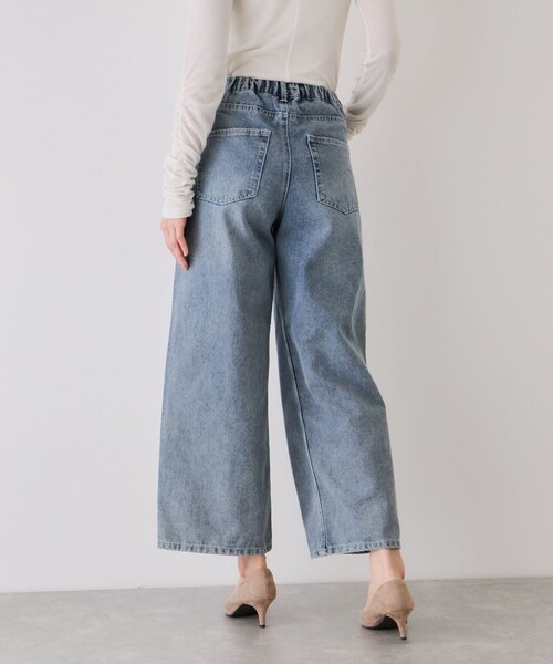 Jayro（ジャイロ）の「デニムワイドパンツ（デニムパンツ・レディース・ブラック系/ブルー系・M/S）」の20枚目の写真
